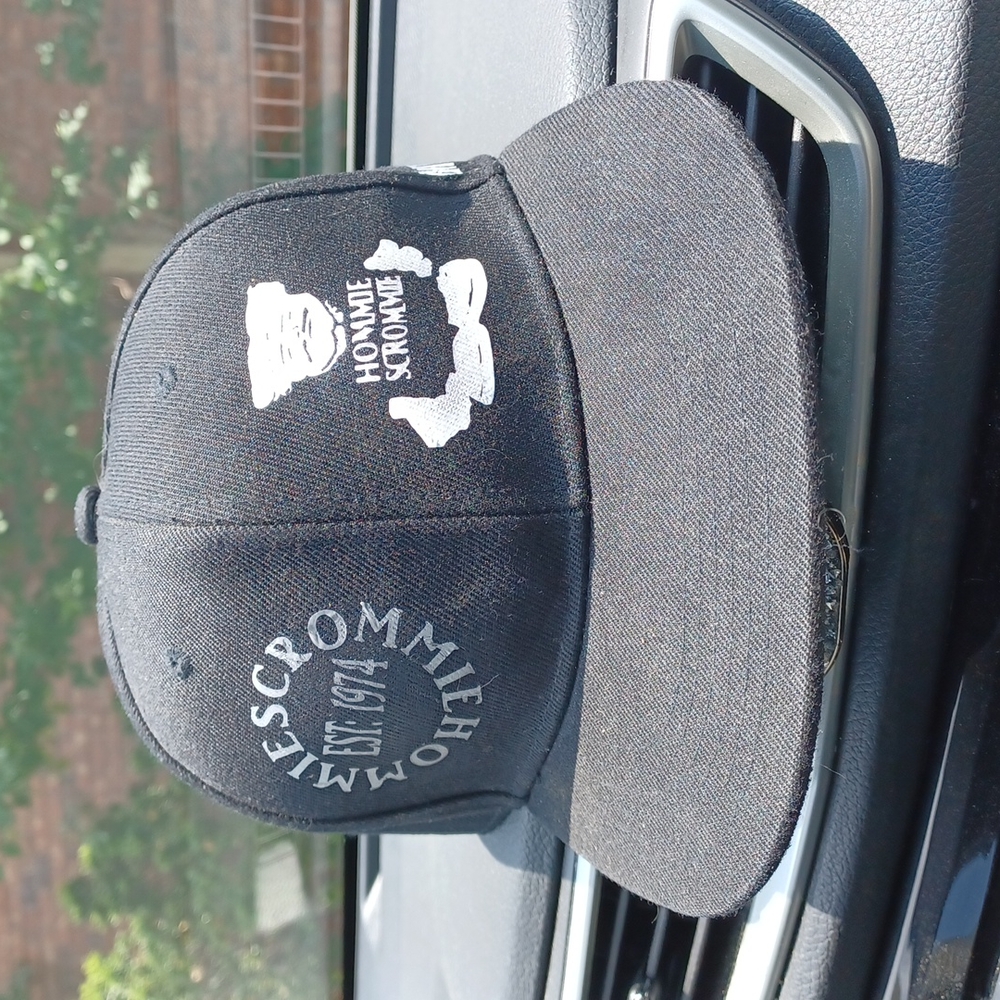 HommieScrommie Snap Back Hat 100% ACRYLIC BLACK